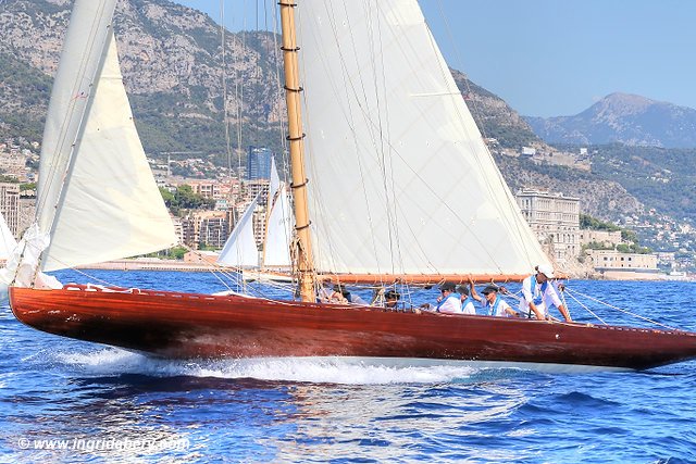 Ester at Monaco Classic Week. Photos by Ingrid Abery